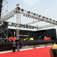 Truss de scène en aluminium à installation rapide, résistant à l'usure, facile à installer, modulaire et portable F34 pour événements et concerts