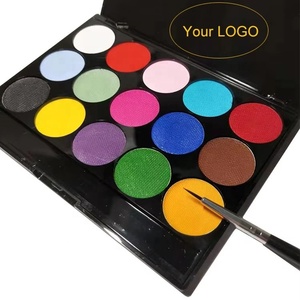 Conjunto completo profesional de pinturas de caras de <span class=keywords><strong>gato</strong></span> a base de agua de colores brillantes - Product Image 5