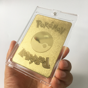 Boîte de rangement en plastique transparent pour cartes à collectionner, jeu de cartes Pokémon, cadre magnétique en acrylique pour cartes classées - Product Image 4