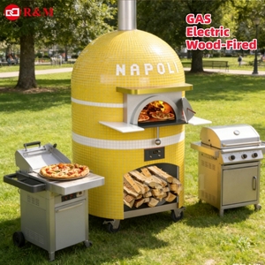 <span class=keywords><strong>Forno</strong></span> <span class=keywords><strong>Pizza</strong></span> <span class=keywords><strong>a</strong></span> Gas Rotante in Cemento Refrattario <span class=keywords><strong>per</strong></span> <span class=keywords><strong>Legna</strong></span> da 1 Metro - Napoli - Kit Gas Cottura Rapida <span class=keywords><strong>per</strong></span> Giardino - Product Image 1