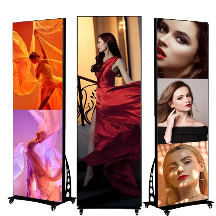 Portable Stand Floor Window Structure Cabinet Digit Light Billboard Electronic Outdoor Sign Led Poster Display