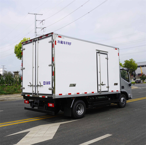 Camion frigorifique mini CNG Foton 4X2 directement de l'usine pour la livraison de produits alimentaires et de produits frais en chaîne du froid - Product Image 6