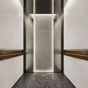 Ascenseur domestique certifié CE 300 kg, 2-4 étages, moderne, en PVC, pour maison résidentielle, sans engrenage AC, pour centre commercial - Product Image 4