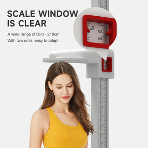 Bilancia Intelligente ad Alta Precisione con Analisi del Grasso Corporeo, Vetro Temperato, per Composizione Corporea, Altezza e Peso - Product Image 2