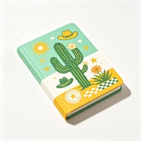 Carnet de notes personnalisé avec dorure à chaud, 200 pages en carton épais, style vintage, idéal pour les cadeaux