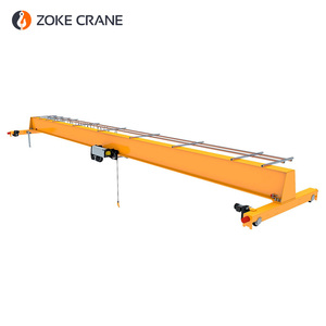 Grúa <span class=keywords><strong>Puente</strong></span> Móvil de 5 Toneladas, Grúa <span class=keywords><strong>Puente</strong></span> de 5 Toneladas con Viga Simple, Polipasto Eléctrico y Rueda de Traslación - Product Image 1