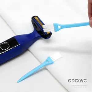 Multifunctional Blue Small Razor Clean Up gadgets of the house cleaning tools 2in1 Tiny Scraper Brushes 2023
