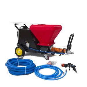 Pistola de pulverización eléctrica de gran capacidad, multifuncional para pintura de piedra real, revestimiento impermeable de lechada de cemento - Product Image 3