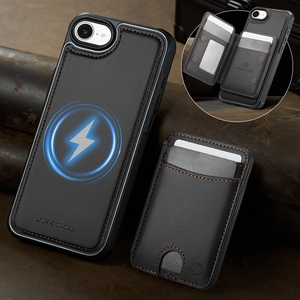 Funda con Cartera y Carga Inalámbrica para <span class=keywords><strong>iPhone</strong></span> 16E/17E/17 Air, Funda Magnética con Cartera para Samsung A37/S26/A57 - Product Image 1