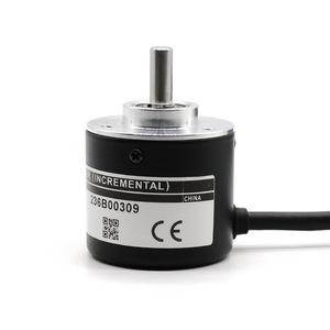 Encodeur rotatif Koyo TRD-2T2500BF 10,8-26,4 Vcc, photoélectrique incrémental à arbre plein avec câbles de sortie - Product Image 2