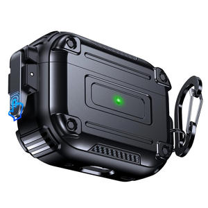 Funda transfronteriza de segunda generación nueva para AirPods Pro Compatible con Apple para AirPods 4 hebilla para auriculares protectores Bluetooth - Product Image 1