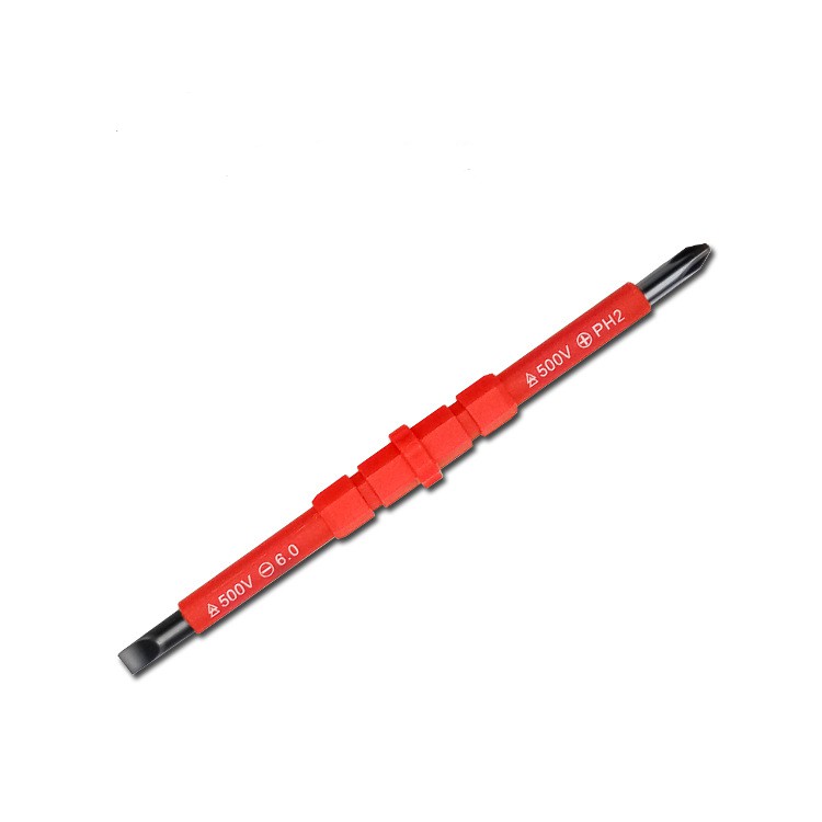 3-in-1 insulated screwdriver set electrician insulated household double head dual-purpose screwdriver tool