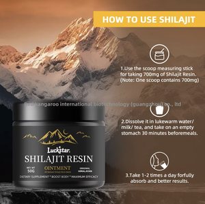 Suplemento de resina prensada en frío de pasta de Shilajit de grado alimenticio de 50g de ácido con minerales vitamínico fúlvico en stock para comercio transfronterizo - Product Image 4