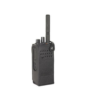 PMLN5839A Hard Leather <b>Carry</b> <b>Case</b> with Fixed Belt Loop Radio for DP4401E DP4400E DGP8050 XPR7350 Two Way Radio Walkie Talkie - Product Image 3