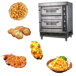 Fábrica vendas diretas padaria chinesa equipamentos pão máquina automática padaria forno pizza forno comercial cozimento forno