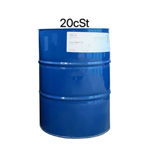 CAS 63148-62-9 50cst 100cs Polydimethylsiloxanes Fluid Silicone Oil 20 Cst