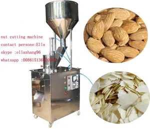 Máquina de deslizamento de amêndoa/máquina cortadora de peanut/máquina de corte de cascalho