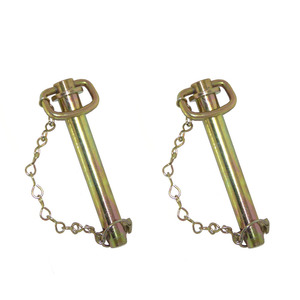 <span class=keywords><strong>Goupille</strong></span> d'attelage en zinc plaqué OEM d'usine avec chaîne <span class=keywords><strong>de</strong></span> sécurité pour tracteur, remorque et équipement agricole - Product Image 6