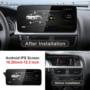 Stwei 12.3 "8Core Android13ไร้สายระบบ GPS หน้าจอมัลติมีเดียในรถยนต์สำหรับ B8รถ Audi A4 A5 09-16 - Product Image 2