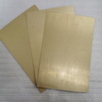 Perak Emas besi tahan karat Formica metalik disikat 0.8mm HPL Resin fenolik lembar laminasi tekanan tinggi