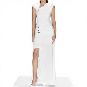 Robe de soirée de luxe pour femmes, longue, pour bal, réception de mariage et soirée de gala - Product Image 4