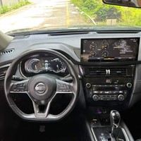 Upgrade LCD Digital Cluster Speedometer Instrumen Meter Otomatis Baru & Radio Android untuk Nissan X-TRAIL Rogue Qashqai 2014-2022