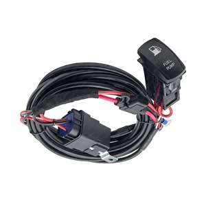 Faisceau de câblage personnalisé pour interrupteur de pompe à carburant de bateau avec fusible, étanche, réinitialisable, avec couvercle en plastique de qualité marine - Product Image 3