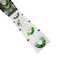 Film de Scellage en Plastique pour Gobelets à Bubble Tea en PP de Qualité Alimentaire avec Impression de Logo Personnalisé