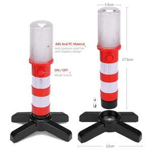 Linterna magnética LED <span class=keywords><strong>de</strong></span> emergencia para carretera, soporte desmontable, Faro <span class=keywords><strong>de</strong></span> seguridad, luz estroboscópica, alerta <span class=keywords><strong>de</strong></span> <span class=keywords><strong>señal</strong></span> <span class=keywords><strong>de</strong></span> advertencia, luz SOS, 2 uds. - Product Image 2