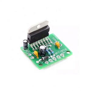 ชุดคิท DIY อิเล็กทรอนิกส์ บอร์ดเพาเวอร์แอมป์ TDA7297 ใช้ไฟ DC 12V ระบบเสียงสเตจหลังแบบบริสุทธิ์ 2.0 ช่องสัญญาณคู่ กำลังขับ 15W+15W - Product Image 1