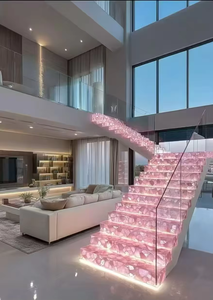 Pietra di Lusso Rosa Chiaro con Venature Cristalline Traslucide per Decorazione Romantica di Ville e Camere da Principessa - Product Image 5