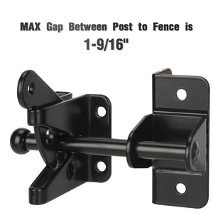 Thép Phổ Nhiệm Vụ Nặng Nề Hàng Rào Cổng Chốt Thép Cho Gỗ Vinyl <span class=keywords><strong>PVC</strong></span> Nhôm Thép Hàng Rào Có Thể Khóa Ngoài Trời - Product Image 4