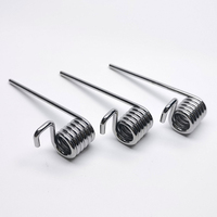 Fabricants en gros personnalisé en acier inoxydable à double ressort métal acier au carbone petit ressort de torsion ressort de torsion en spirale