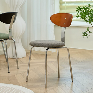 <span class=keywords><strong>Chaises</strong></span> <span class=keywords><strong>de</strong></span> salle à manger <span class=keywords><strong>vintage</strong></span> nordiques, cadre en métal, meubles <span class=keywords><strong>de</strong></span> salle à manger pour la maison, la villa, le restaurant, ensemble <span class=keywords><strong>de</strong></span> table avec <span class=keywords><strong>8</strong></span> <span class=keywords><strong>chaises</strong></span> - Product Image 5