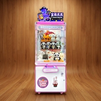 Machine à griffes Devil Claw pour un joueur, commerciale, à monnayeur et code QR, pour la distribution de peluches, idéale pour les centres commerciaux et salles de jeux