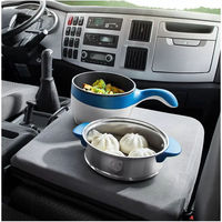 24 Volt Véhicule Pot Chaud Ragoût Légumes Pot Camion Nouilles Monté Sur Voiture Friteuse Électrique Camion Fournitures Chauffeur Vapeur Cuiseur À Riz