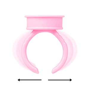 Gran oferta de plástico Rosa Grande Mediano pequeño ceja labio delineador de ojos 100 piezas <span class=keywords><strong>Microblading</strong></span> taza de tinta maquillaje permanente tatuaje anillo taza - Product Image 6