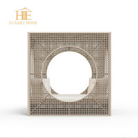 Chaise longue d'extérieur pour hôtel, structure en aluminium, rotin fait main, résistante à l'eau, séchage rapide, canapé-lit, lit de jour d'extérieur