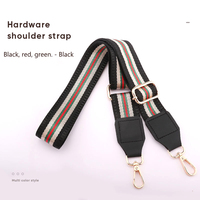 Sangle en nylon femme sac à main large sangle colorée bandoulière réglable sac accessoires ceinture sac sangles cuir Logo personnalisé