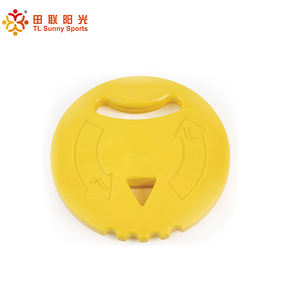 Entrenamiento de atletismo para niños 400g disco de lanzamiento de goma suave para equipo deportivo escolar de enseñanza de campo de pista - Product Image 6