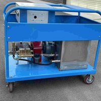 Nettoyeur haute pression industriel à eau froide, hydrojet robuste pour le détartrage des réservoirs et le débouchage des conduites