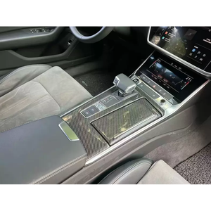 Juego de 8 Piezas de Fibra de Carbono Real para Interior OLIVER, Modificación y Mejora para Audi A6 A7 C8 2019-2025, Estilo RS6 RS7, China Continental - Product Image 5