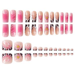 Ensembles d'ongles artificiels pour les doigts et les pieds à la mode en gros de conception personnalisée en vente - Product Image 2