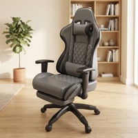 Chaise de jeu ergonomique et confortable en cuir pour PC de bureau et de gaming – Offre spéciale