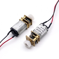 TT N20 Dc Gear Motor GM12-N20VA 12 mm Micro Motor 5v Dc Motor 720 Rpm with 6 mm Length Shaft and M0.5x15T Gear