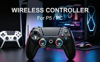 Control Inalámbrico para PS5 con Gatillos de Efecto Hall, Turbo Macro y RGB