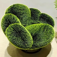 Fauteuil en peluche Patte d'Ours de luxe nordique pour la maison, le bureau, la chambre, l'appartement ou la villa – Mobilier décontracté et artistique pour salon