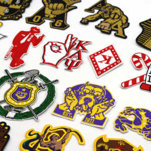 Parche Bordado de Fraternidad Universitaria Americana Redz 1913 Delta Girl Texas State J13 Delta Sigma Theta, Símbolo de Hermandad Femenina, Termoadhesivo - Product Image 3