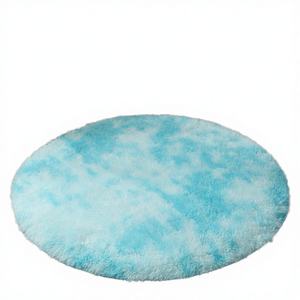 Tapis de prière en polyester doux et moelleux, couleur unie |   Tapis antidérapant fabriqué à la machine, 5 cm d'épaisseur, lavable en machine, pour chambre à coucher et salon - Product Image 4