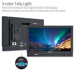 SEETEC FEELWORLD P173-9HSD en aluminium full HD 1920x1080 3G-SDI/ HDMI moniteur IPS LCD 17 pouces de niveau diffusion - Product Image 4